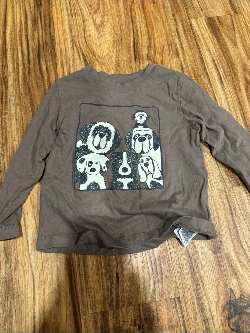 Carter's Kids Long-Sleeve Graphic Tee Set - Neutral & Earth Tones